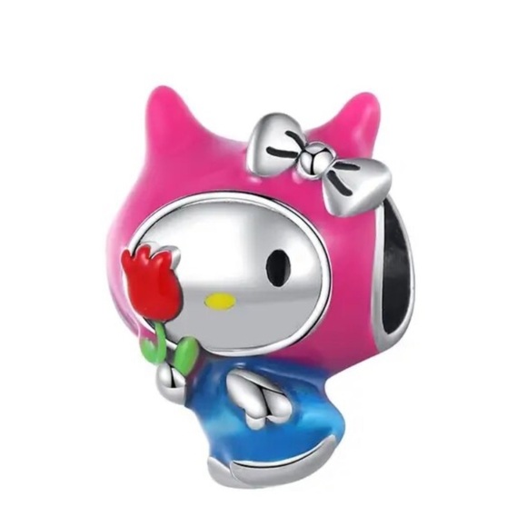 Hello Kitty & Friends Sterling Silver Charm For Bracelet - Picture 3 of 14